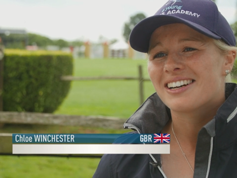 Chloe Winchester talking about the Bunn Leisure Speed Derby