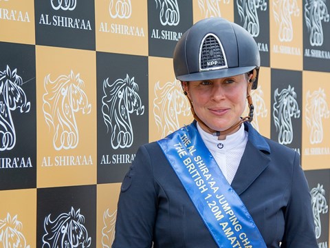 Interview with Pollyanna Gredley winner of the I.C.E. Horseboxes 1.20m Amateur Championship