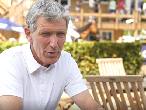 Ludger Beerbaum on his return to Hickstead