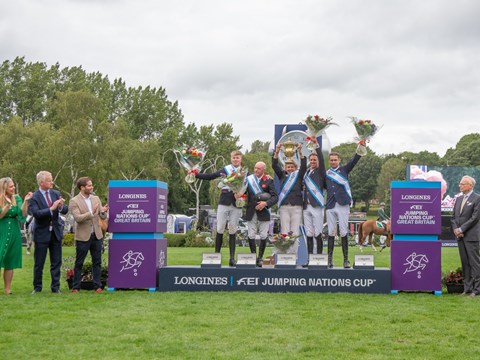 The Longines FEI Jumping Nations Cup of Great Britain highlights