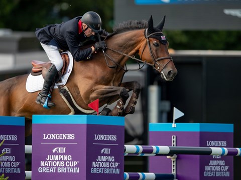 John Whitaker - Longines FEI Jumping Nations Cup™ of Great Britain